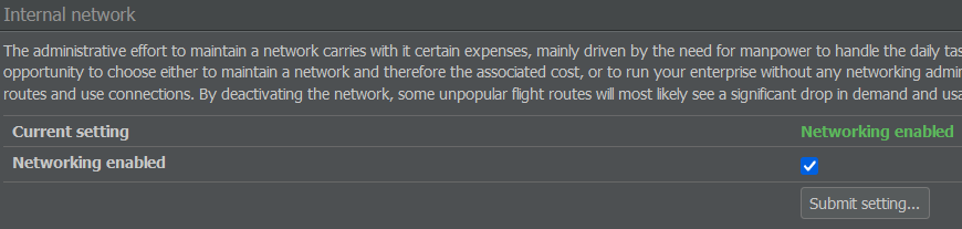 Enabling Networking