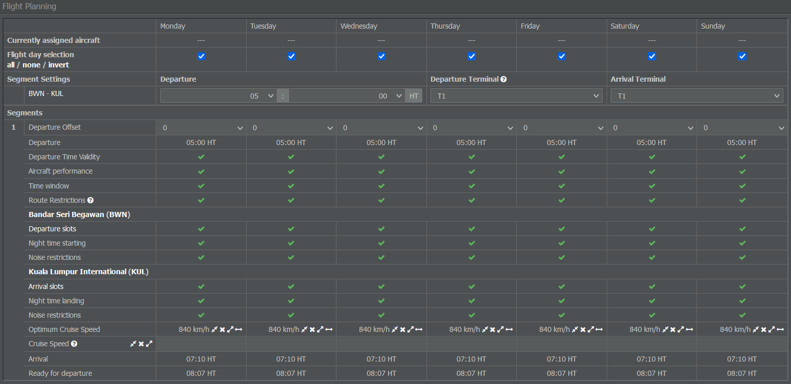 Controlling the Settings